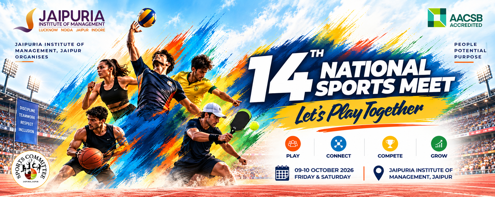 14th National Sports Meet - Let's Play Together